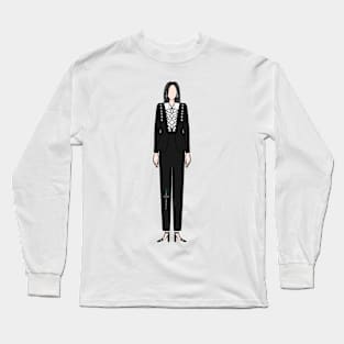 Kim Ji Won Outfit From Queen Of Tears Korean Drama Long Sleeve T-Shirt